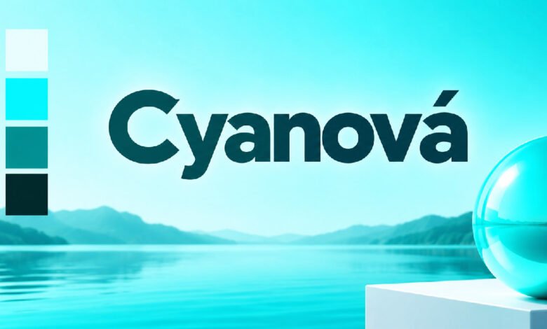Cyanová